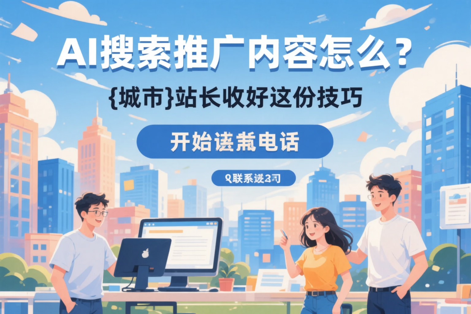AI搜索推广内容怎么写？琼中站长收好这份技巧