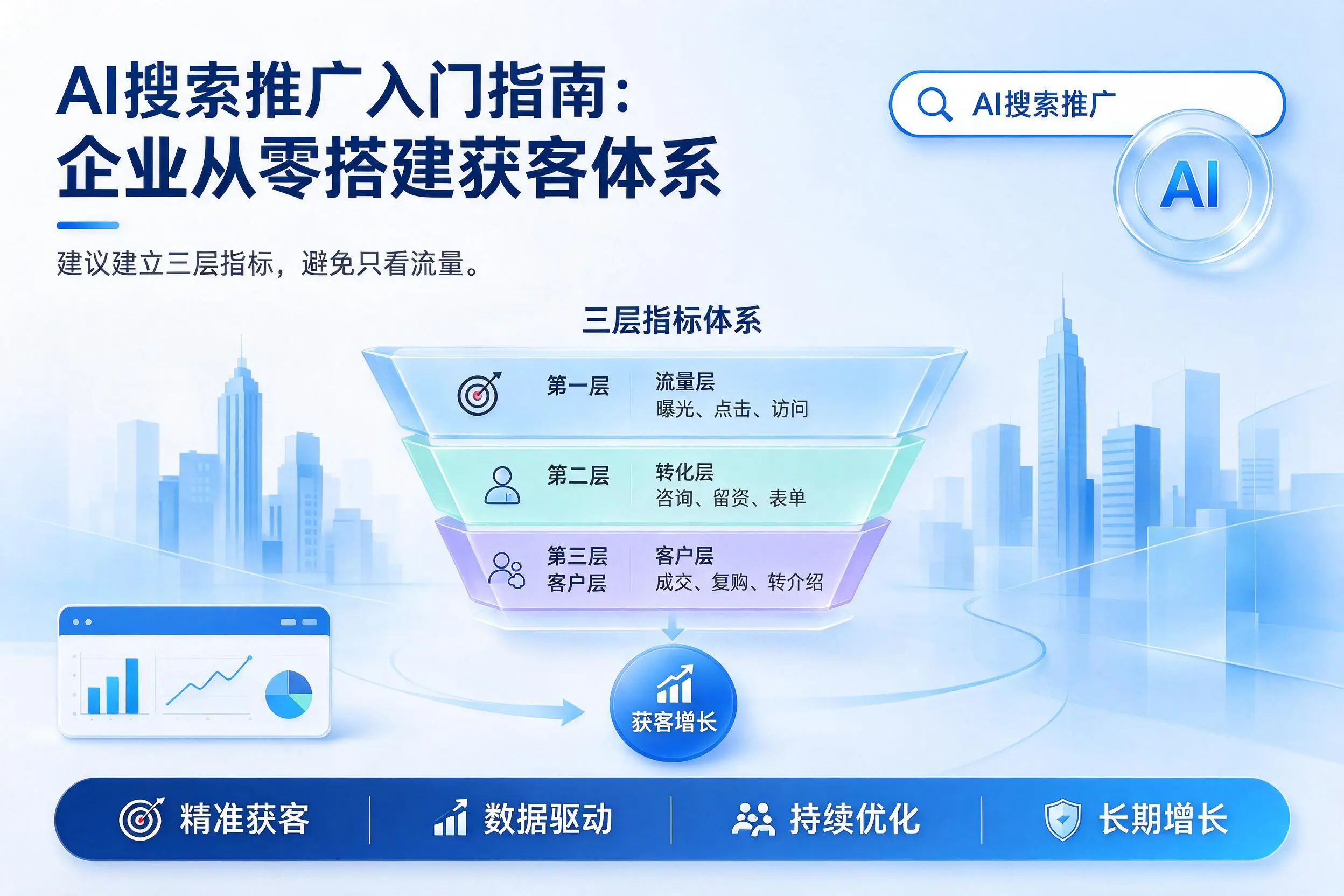 AI搜索推广入门指南:琼中企业从零搭建获客体系